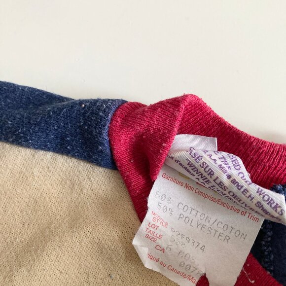 💙2/$25 Vintage Disney Pooh Bear 3-6 Months Baby Green Crewneck Sweatshirt - Picture 5 of 5